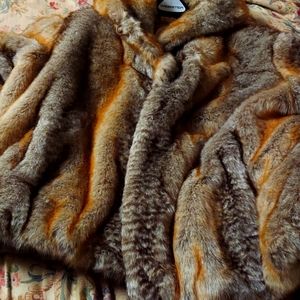 Faux Fur Red Fox jacket